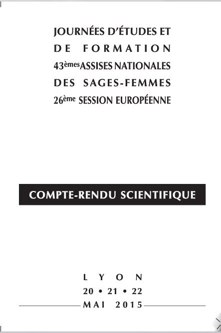Le livre de rapport des Conférences Assises Sages Femmes 
