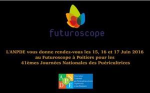 Venir aux Journées d'Etudes des Puéricultrices ANPDE - Poitiers juin 2016