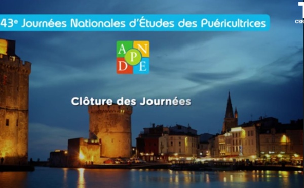 Clôture des 43emes Journées Nationales ANPDE - La Rochelle 2018