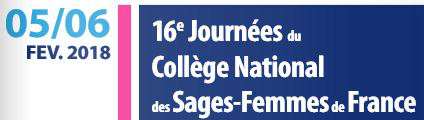 16èmes Journées du Collège National des Sages-Femmes de France à Issy-les-Moulineaux les 05 & 06 février 2018